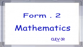 Form 2 - Mathematics (DLP)